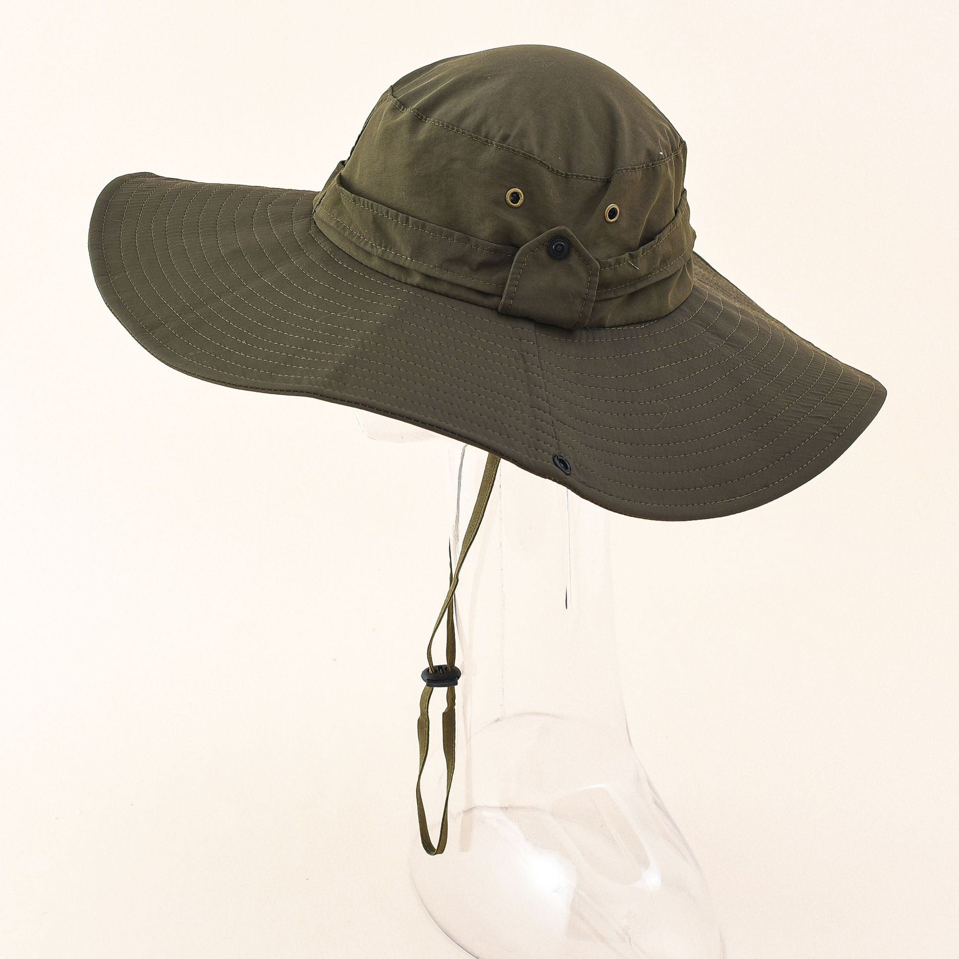 Damen Outdoor Sonnenhut mit breiter Krempe und atmungsaktiver Netzstruktur