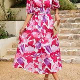 Flore - Elegantes Kleid mit Blumenmuster