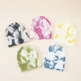Damen Beanie-Mütze mit Batikdesign