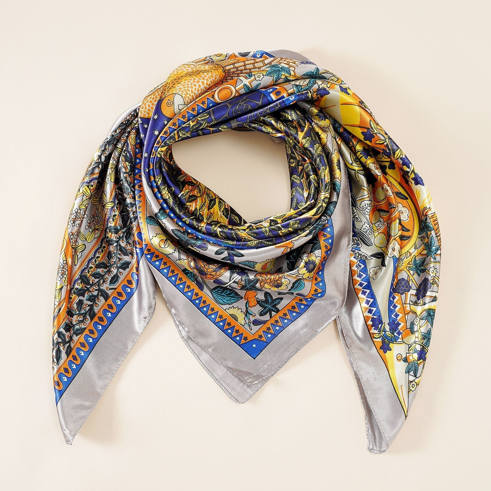 Damen Schal mit Blumenmuster