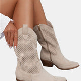 Piper | Perforierte Stiefeletten