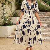 Flore - Elegantes Kleid mit Blumenmuster