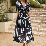 Flore - Elegantes Kleid mit Blumenmuster