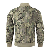 Herren Bomberjacke im Pilotendesign mit Multifunktionstaschen