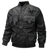 Herren Bomberjacke mit modularen Taschen und D-Ring-Details