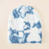 Damen Beanie-Mütze mit Batikdesign