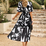 Flore - Elegantes Kleid mit Blumenmuster