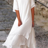 Hermine - Elegantes Schichtenkleid