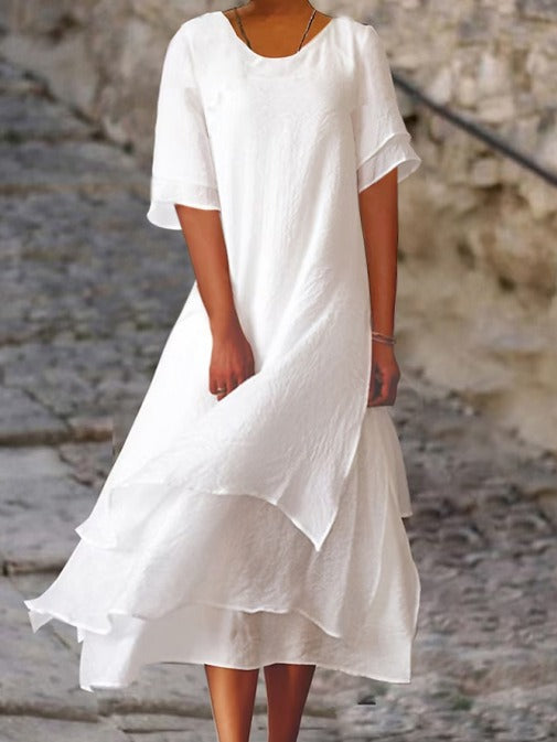 Hermine - Elegantes Schichtenkleid