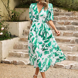 Flore - Elegantes Kleid mit Blumenmuster