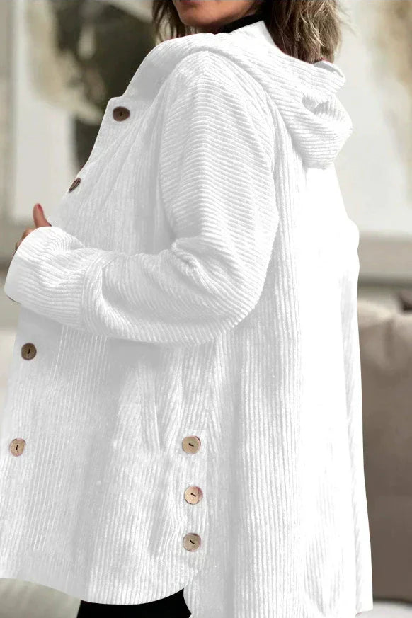 Cordia™ - Bequeme Cord-Jacke mit Kapuze
