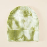 Damen Beanie-Mütze mit Batikdesign