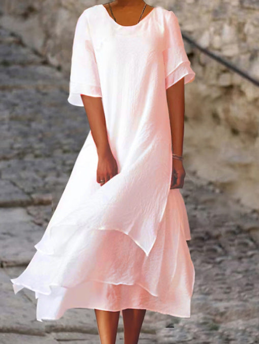 Hermine - Elegantes Schichtenkleid