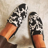 ELEGANTE TIERE PRINT LOAFERS