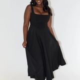 Scarlett™ - Klassisches Midi-Kleid