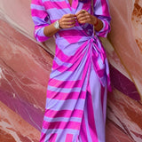 Amalia™ – Zeitloses bedrucktes Wickelkleid
