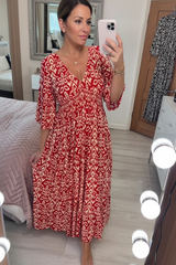 Bohemian Midi-Kleid von Selene