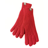 Gestrickte Damenhandschuhe mit Touchscreen