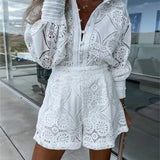 Amelina - Elegantes Spitzen-Set
