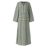 Yvonne - Gestreiftes Maxikleid