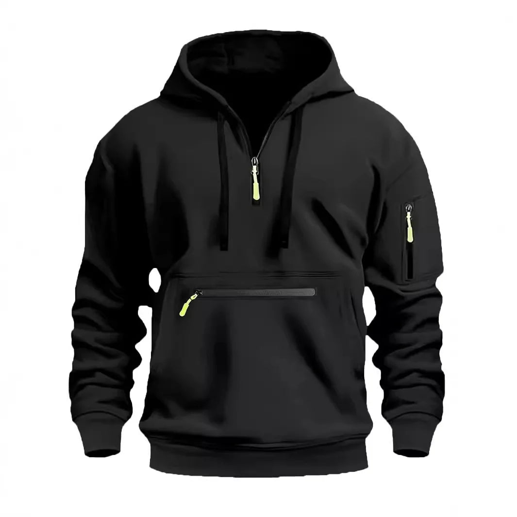 AlpenNord | Kapuzen-Zip-Up Sweatshirt