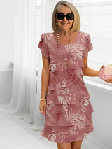Deborah | Elegantes Komfort Volantkleid