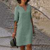 Luigia - Sommerkleid Mit Bauchbedeckung