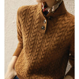 Arden Pullover mit Knopfleiste