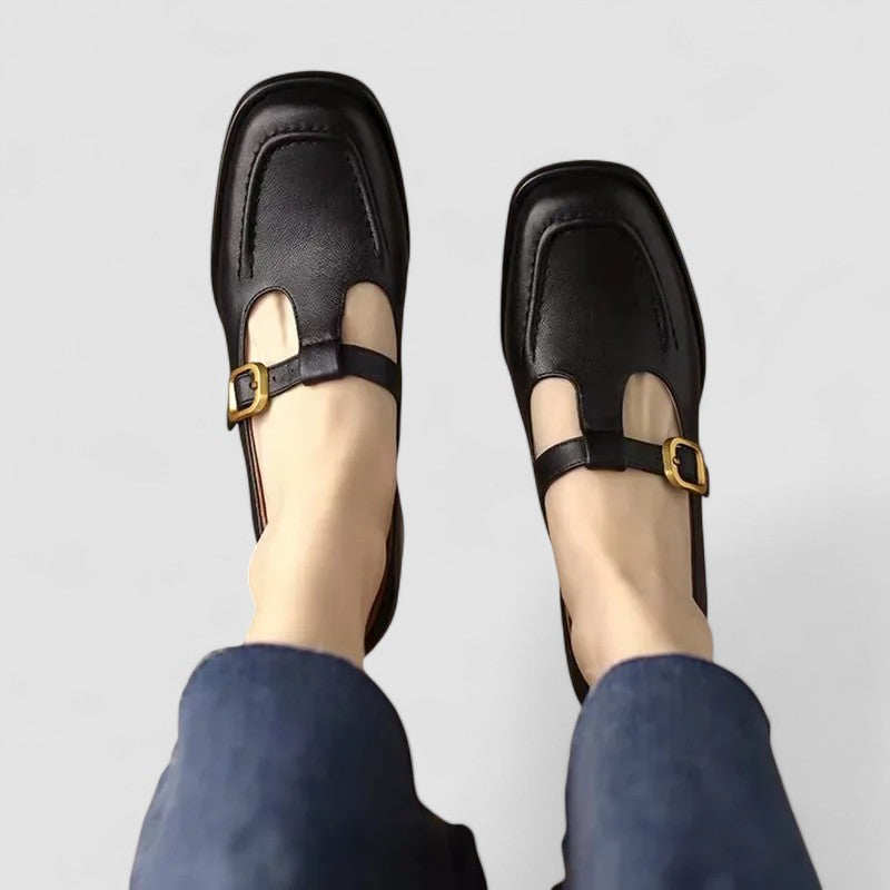 Kyrahnae | Orthopädische T-Strap Mary Jane Schuhe