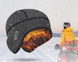 Wintermütze für unter dem Helm mit elastischem Stoff