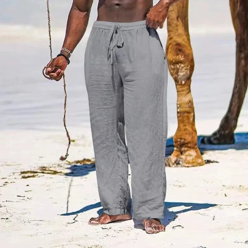 Jamal - Küsten-Leinenhosen