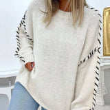 Amara - Lässiger warmer Strickpullover
