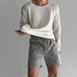CloudComfort™ - Hohles Strick-T-Shirt