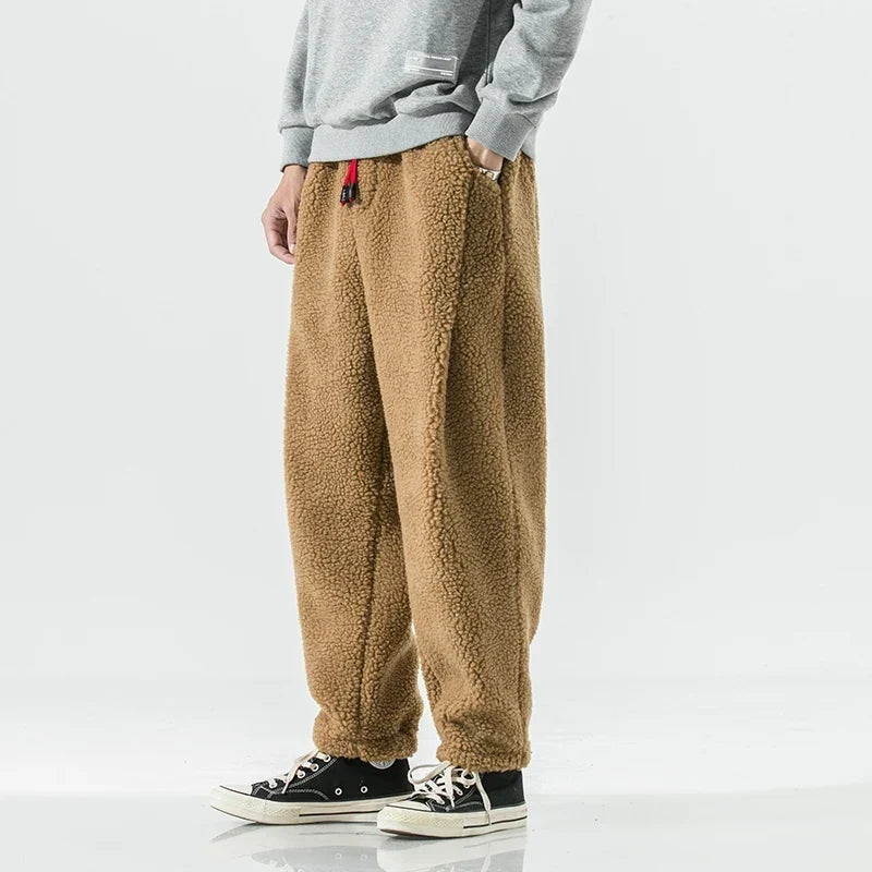 Herren-Sweatpants mit Kordelzug und Taschen
