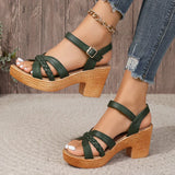 Gianna™ Zeitlose Mid-Heel Sandalen