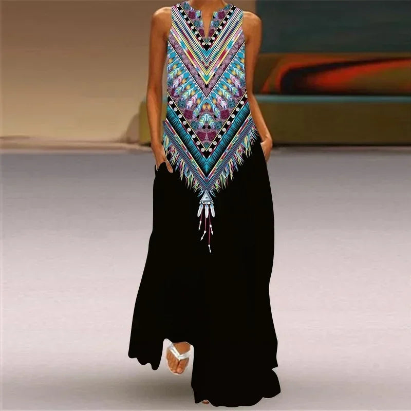 Aurelia™ A-Linienkleid mit floralem Schmetterlingsdesign