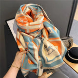 Damen warmer Schal mit Fransen