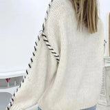 Amara - Lässiger warmer Strickpullover