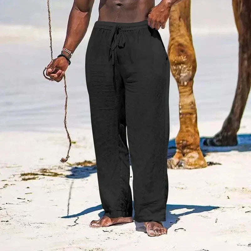 Jamal - Küsten-Leinenhosen