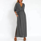 Mariah - Klassisches Maxi-Kleid