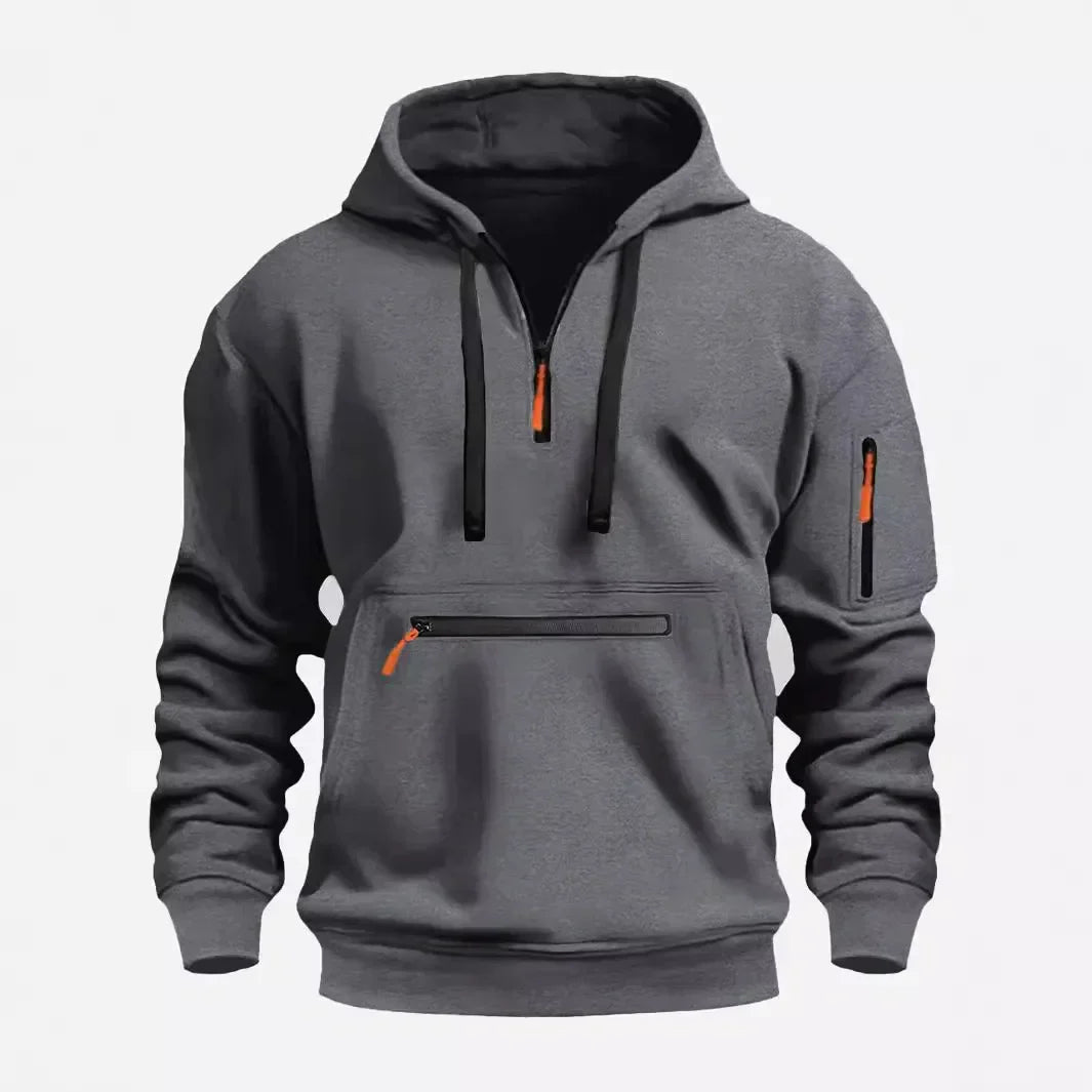 AlpenNord | Kapuzen-Zip-Up Sweatshirt