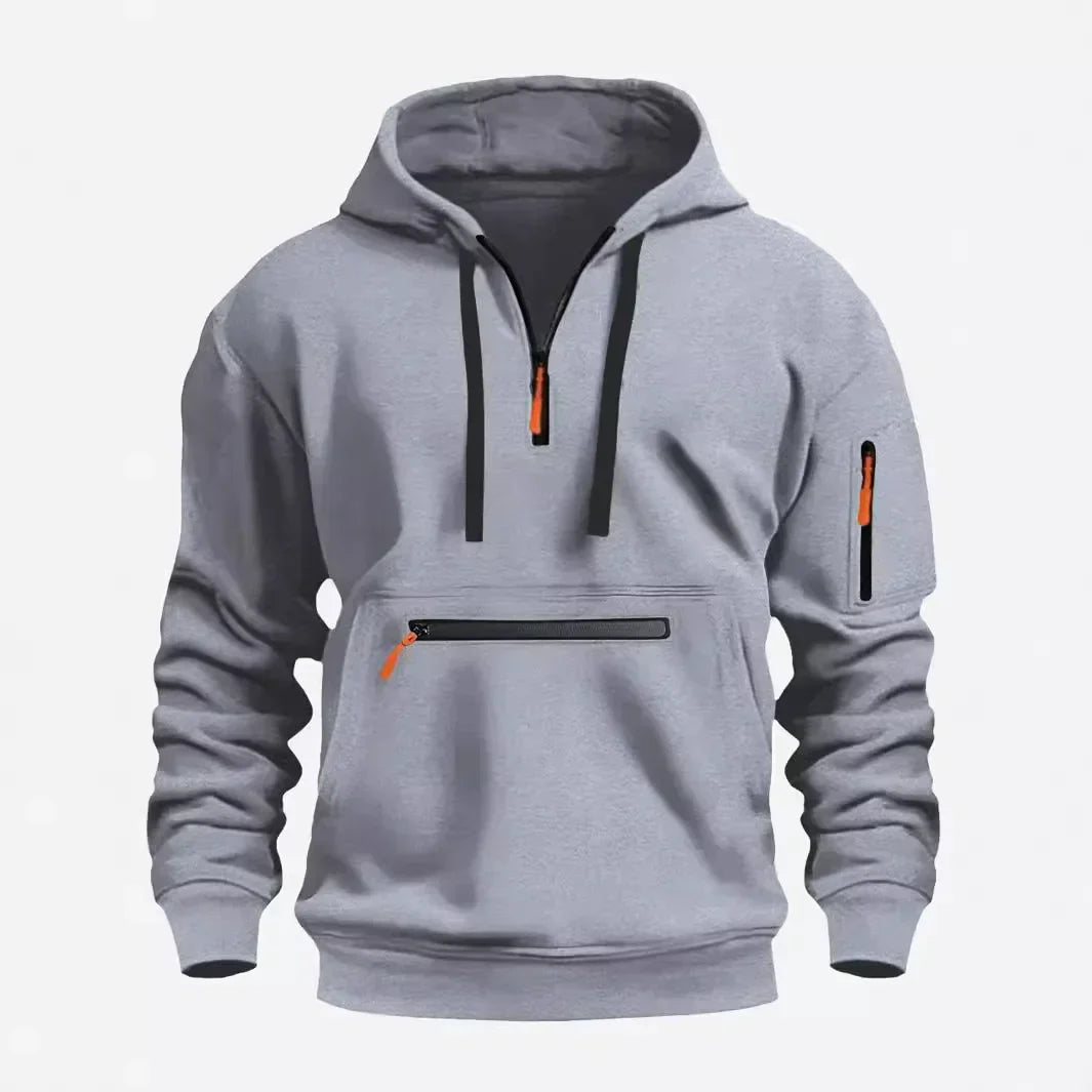 AlpenNord | Kapuzen-Zip-Up Sweatshirt