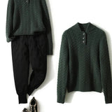 Arden Pullover mit Knopfleiste