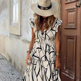 Maddie™ - Elegantes Bedrucktes Kleid