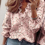 Enola™ | Feminine Bluse mit verspielten Rüschen