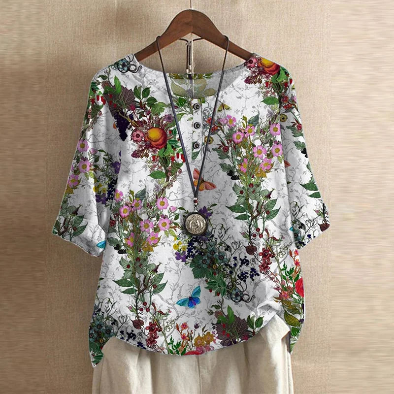 Anya™ | Retro-inspirierte Bluse