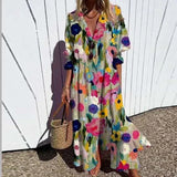 Diara™ - Luxe Frühling Bohemian Kleid