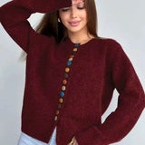 DER NOELLE | KNOPF-AKZENT CARDIGAN