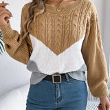 Chloe - Der Chevron-Strickpullover