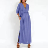 Mariah - Klassisches Maxi-Kleid